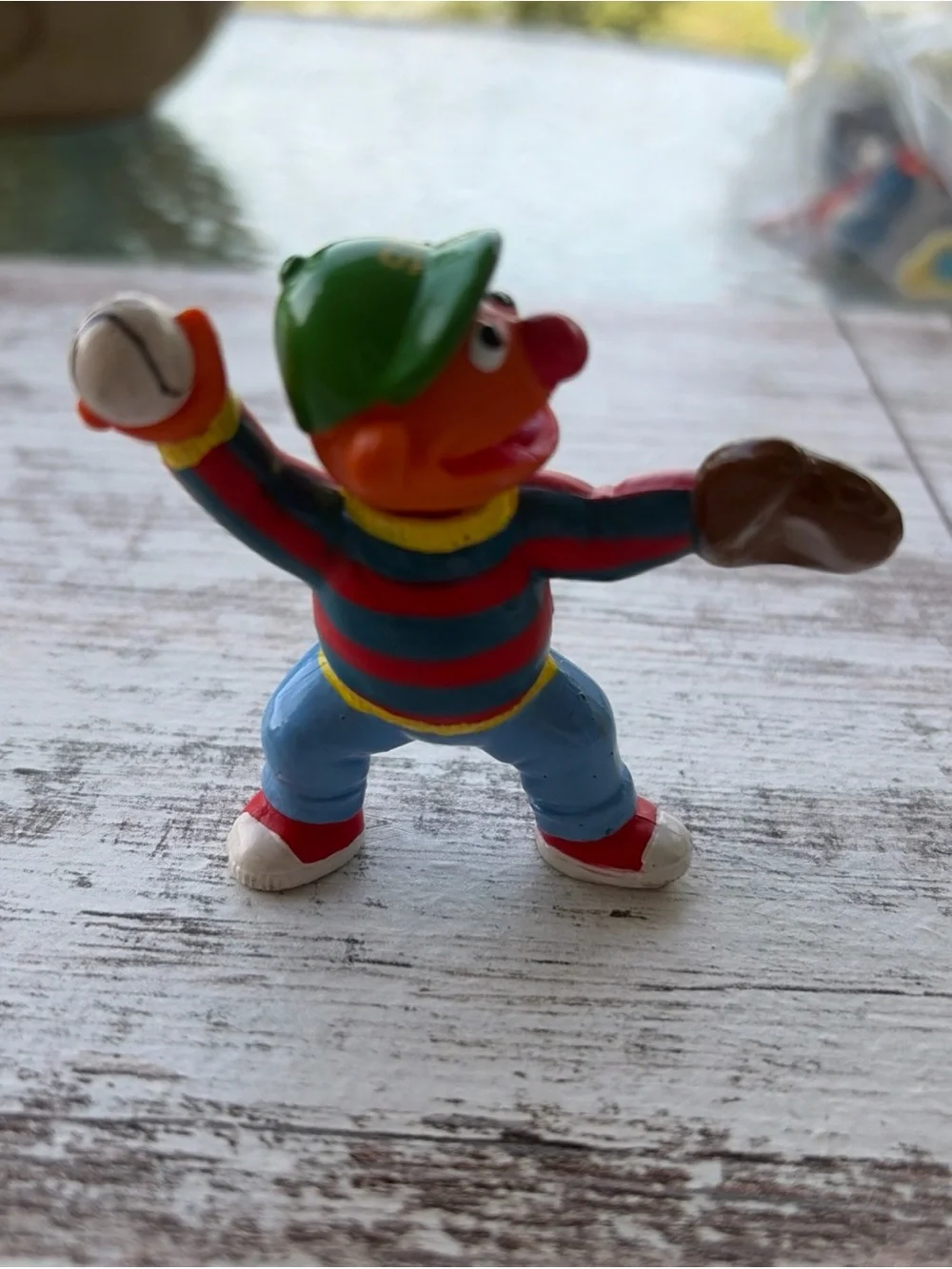VTG Sesame Street Mini PVC Figurine Set - Yellow Big Bird & Friends